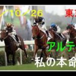 2019/10/26　東京競馬　アルテミスステークス（ＧⅢ）私の本命候補