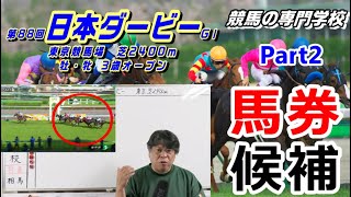 【競馬】日本ダービー2021 馬券内有力馬Part2【競馬の専門学校】