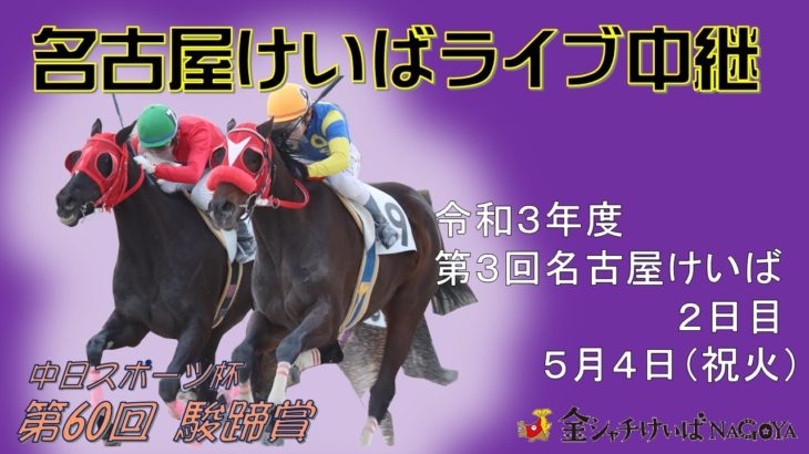 名古屋競馬Live中継　R03.05.04