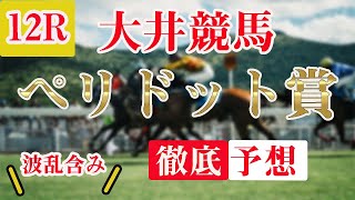 【 地方競馬予想 】大井競馬競馬予想 12R ペリドット賞(B2)