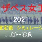 【競馬予想2021】エリザベス女王杯（GⅠ）阪神芝2200mシミュレーション枠順確定後6パターン（①～⑥良）【WP9】20211112