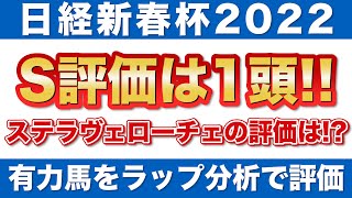 【日経新春杯2022 予想】S評価は1頭！ステラヴェローチェなど有力馬をラップ分析で評価！