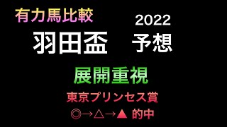 【競馬予想】 南関東重賞 羽田盃 2022 予想