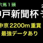 【競馬予想】 神戸新聞杯 2022 予想