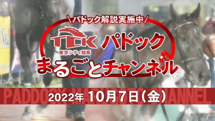 TCKパドックまるごとチャンネル（2022/10/7）