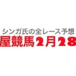 2月28日名古屋競馬【全レース予想】スプリングカップ2023